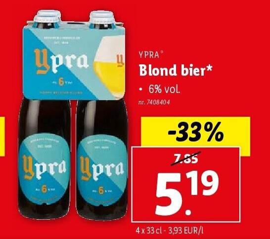Blond bier