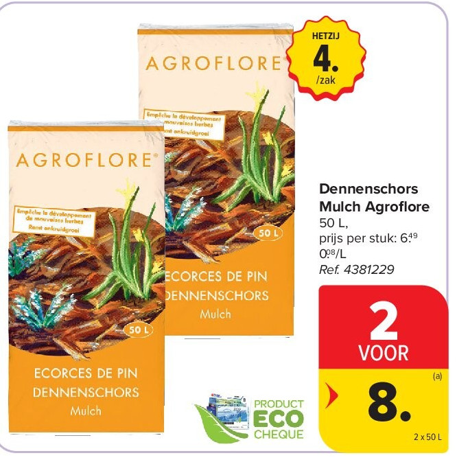 Dennenschors Mulch Agrofl ore