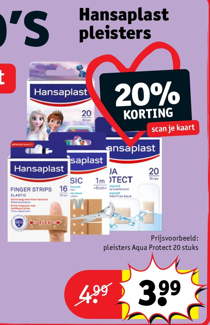 Hansaplast pleisters