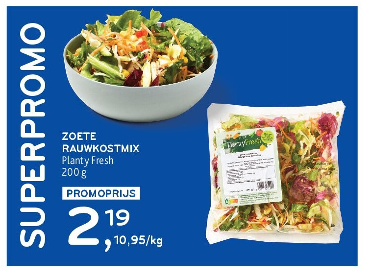 ZOETE RAUWKOSTMIX