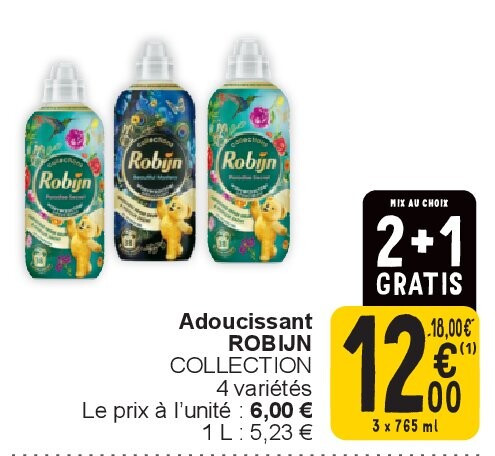 Adoucissant ROBIJN COLLECTION