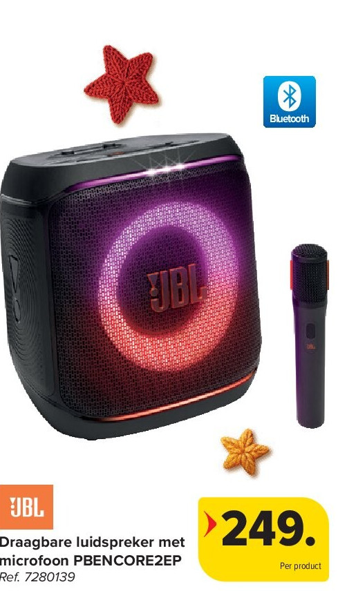 Draagbare luidspreker met microfoon PBENCORE2EP