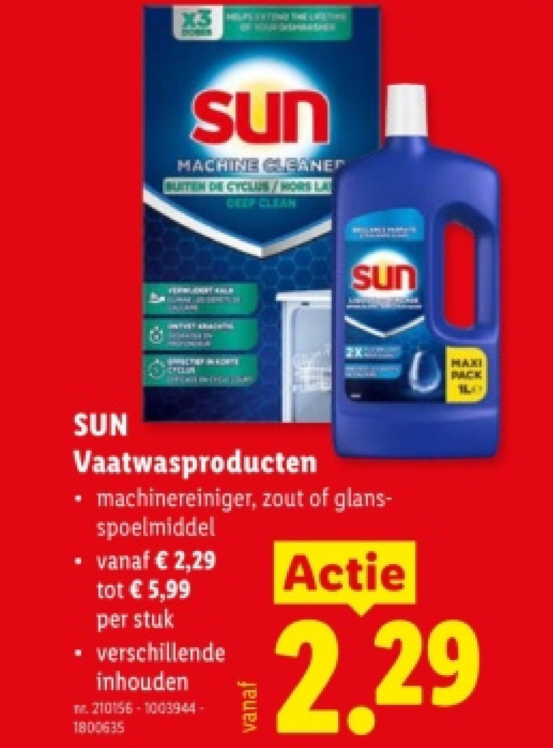 Vaatwasproducten
