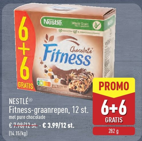 Fitness-graanrepen, 12 ­st.