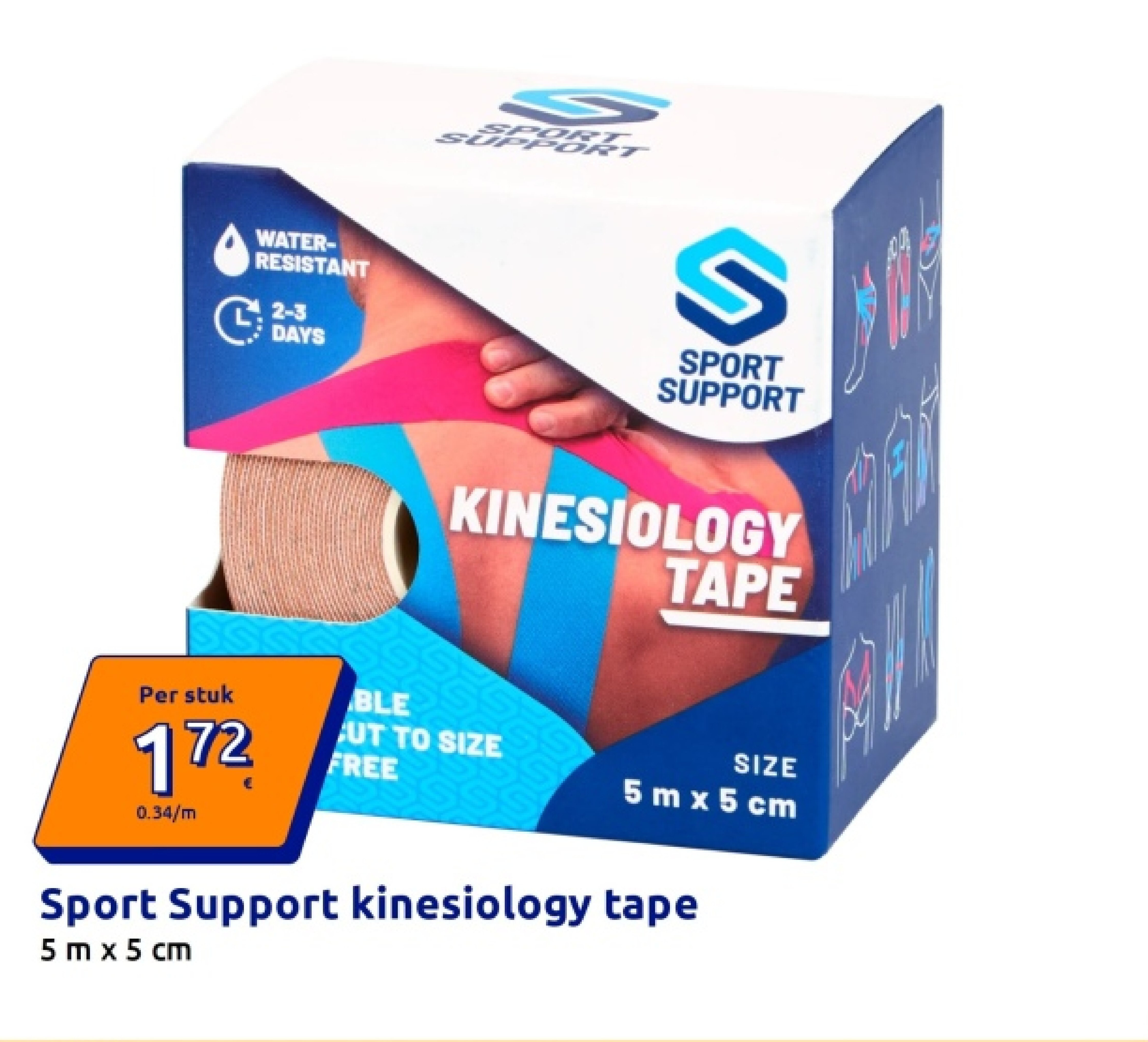 Sport Support kinesiology tape
