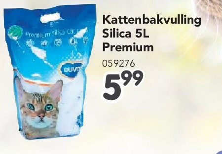 Kattenbakvulling Silica 5L Premium