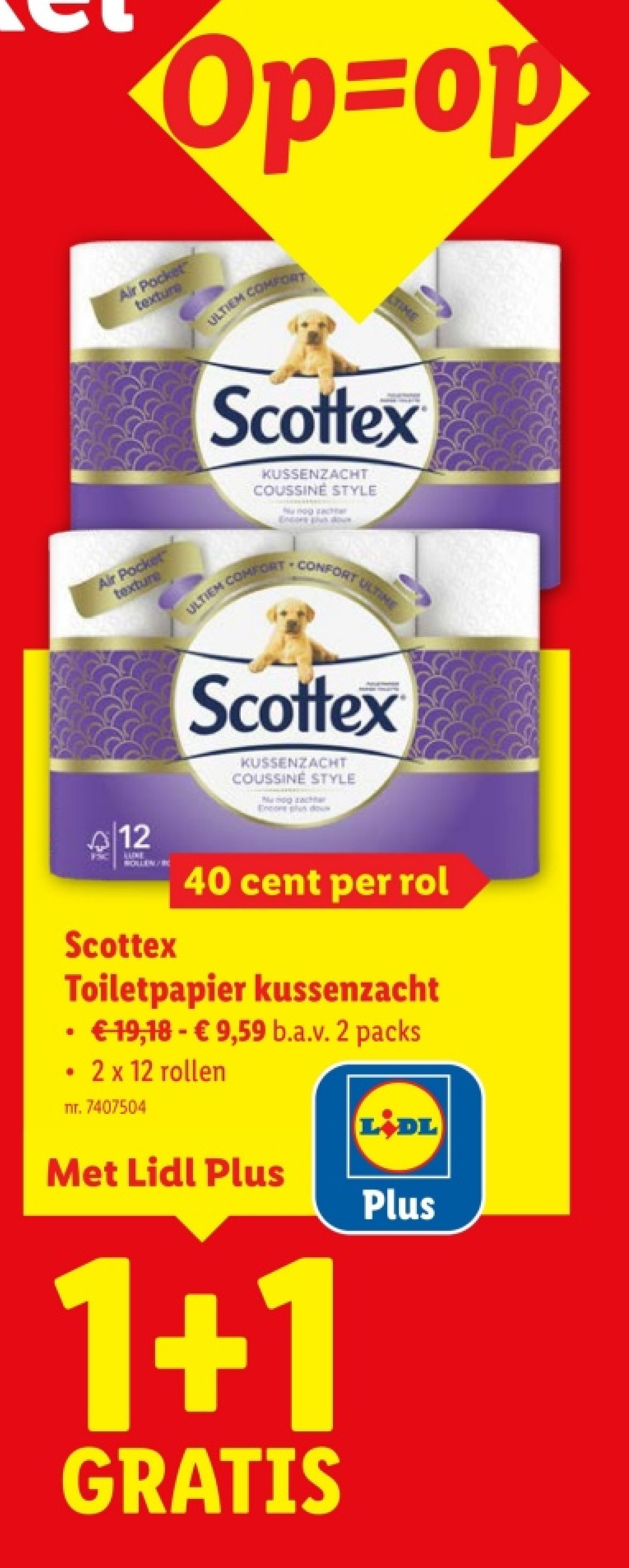 Toiletpapier kussenzacht