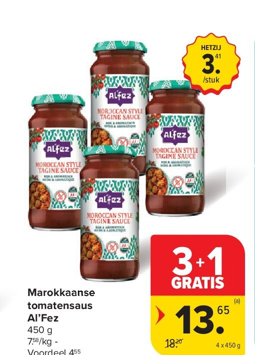 Marokkaanse tomatensaus Al’Fez
