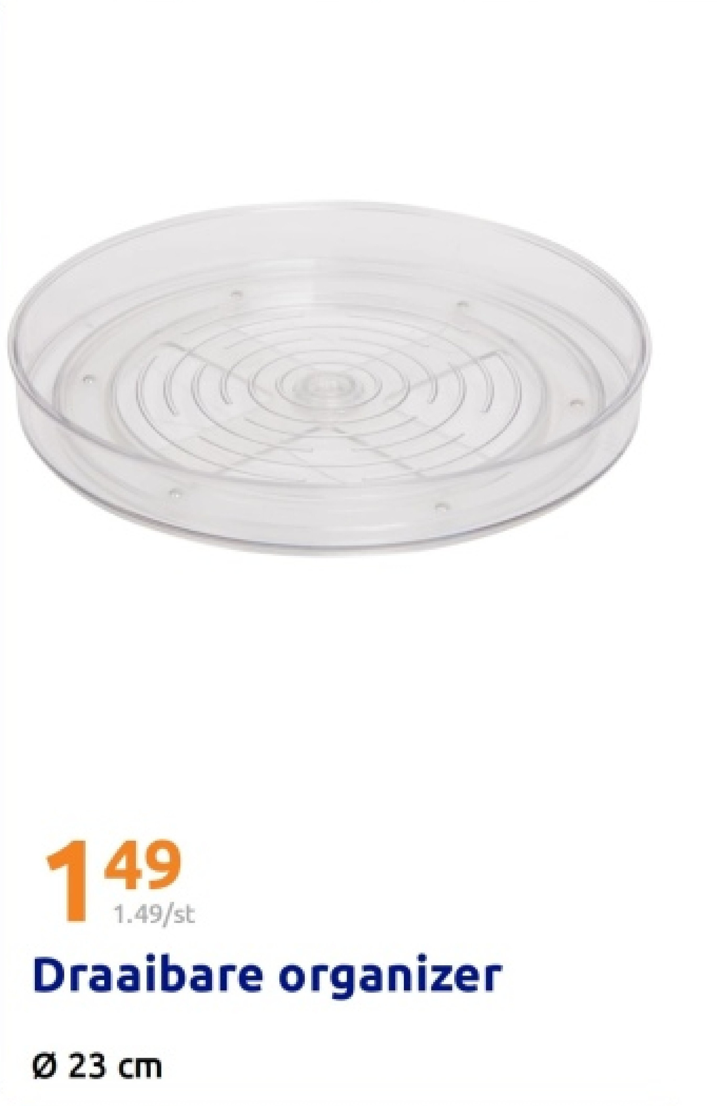 Draaibare organizer
