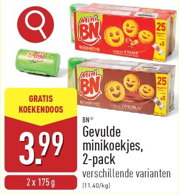Gevulde minikoekjes, 2-pack