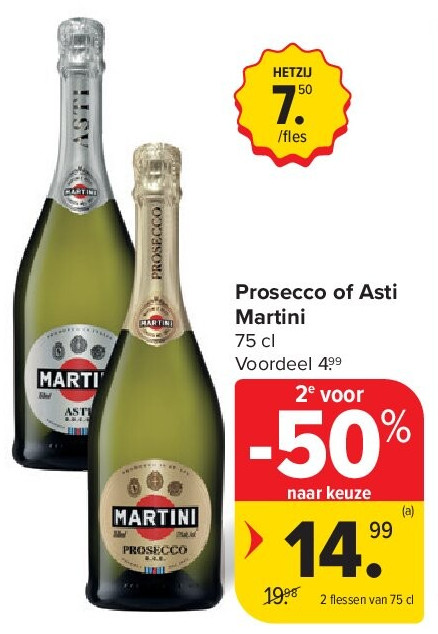 Prosecco of Asti Martini