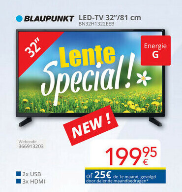 BLAUPUNKT LED-TV 32"/81 cm