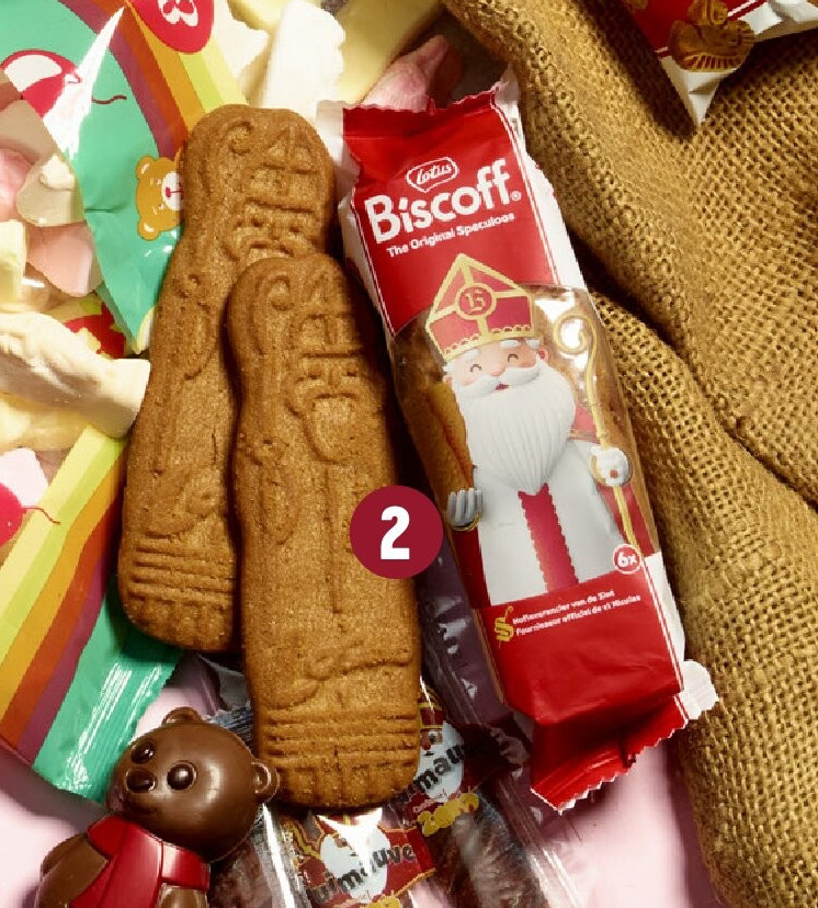 Sinterklaas van speculoos