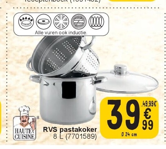 RVS pastakoker
