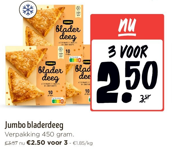 Jumbo bladerdeeg