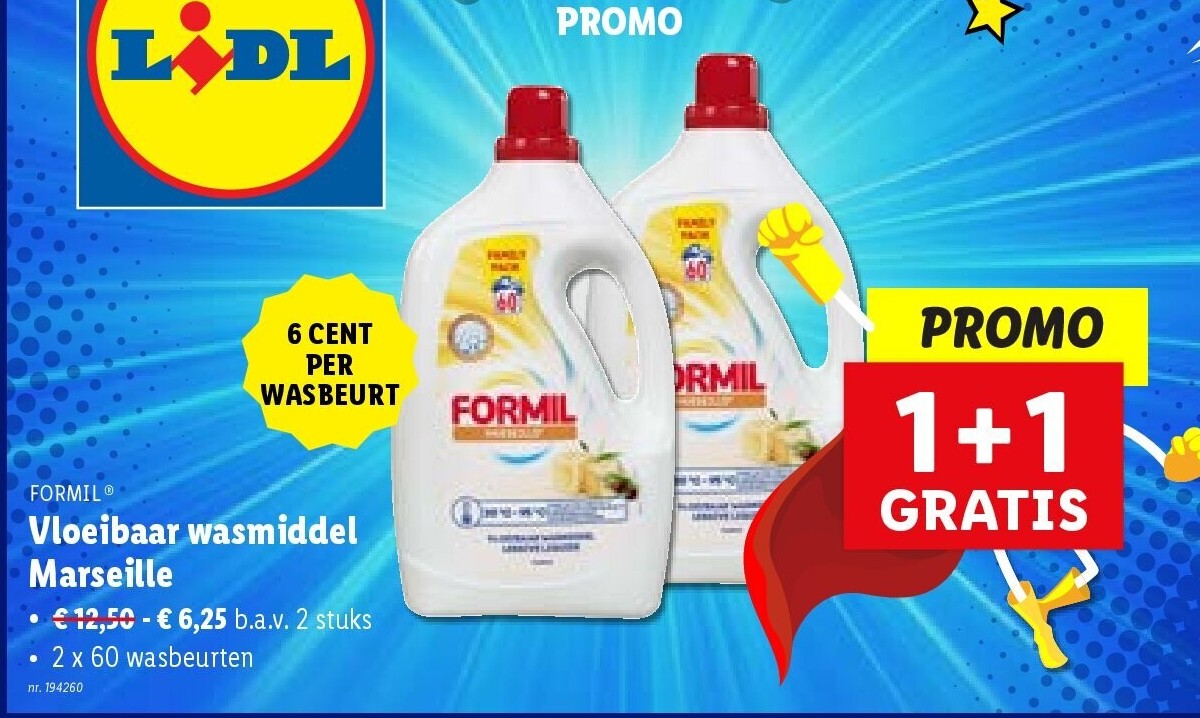 Vloeibaar wasmiddel Marseille