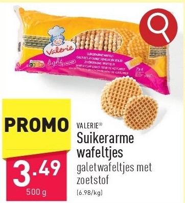 Suikerarme wafeltjes
