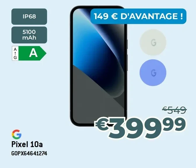 Pixel 10a GOPX64641274