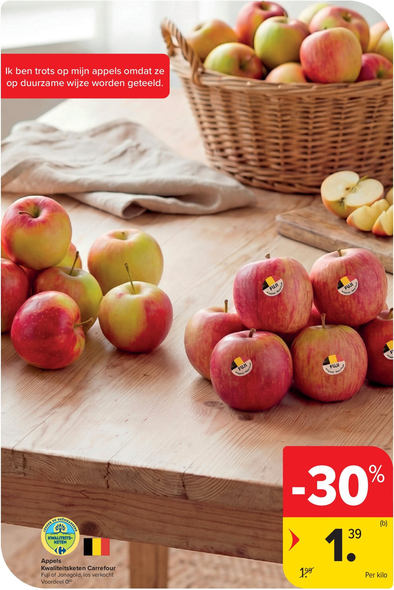 Appels Kwaliteitsketen Carrefour