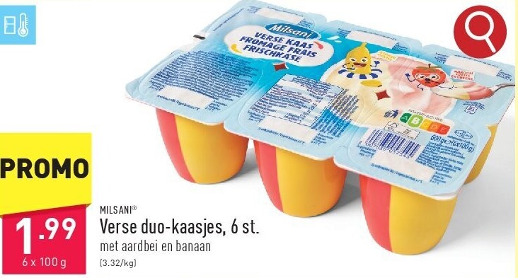 Verse duo-kaasjes, 6 st.
