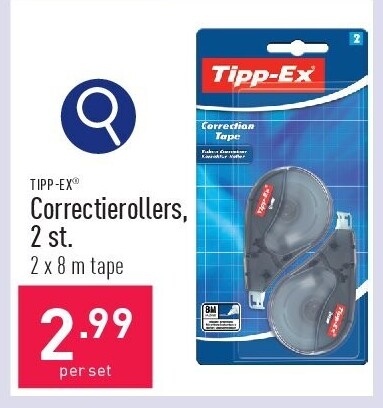 Correctierollers, 2st.