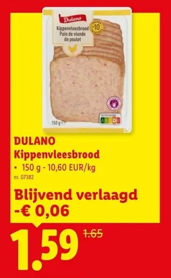 Kippenvleesbrood