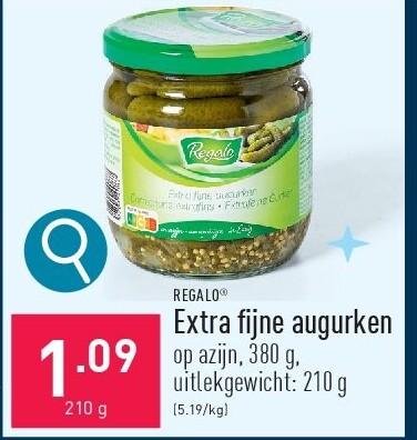 Extra fijne augurken