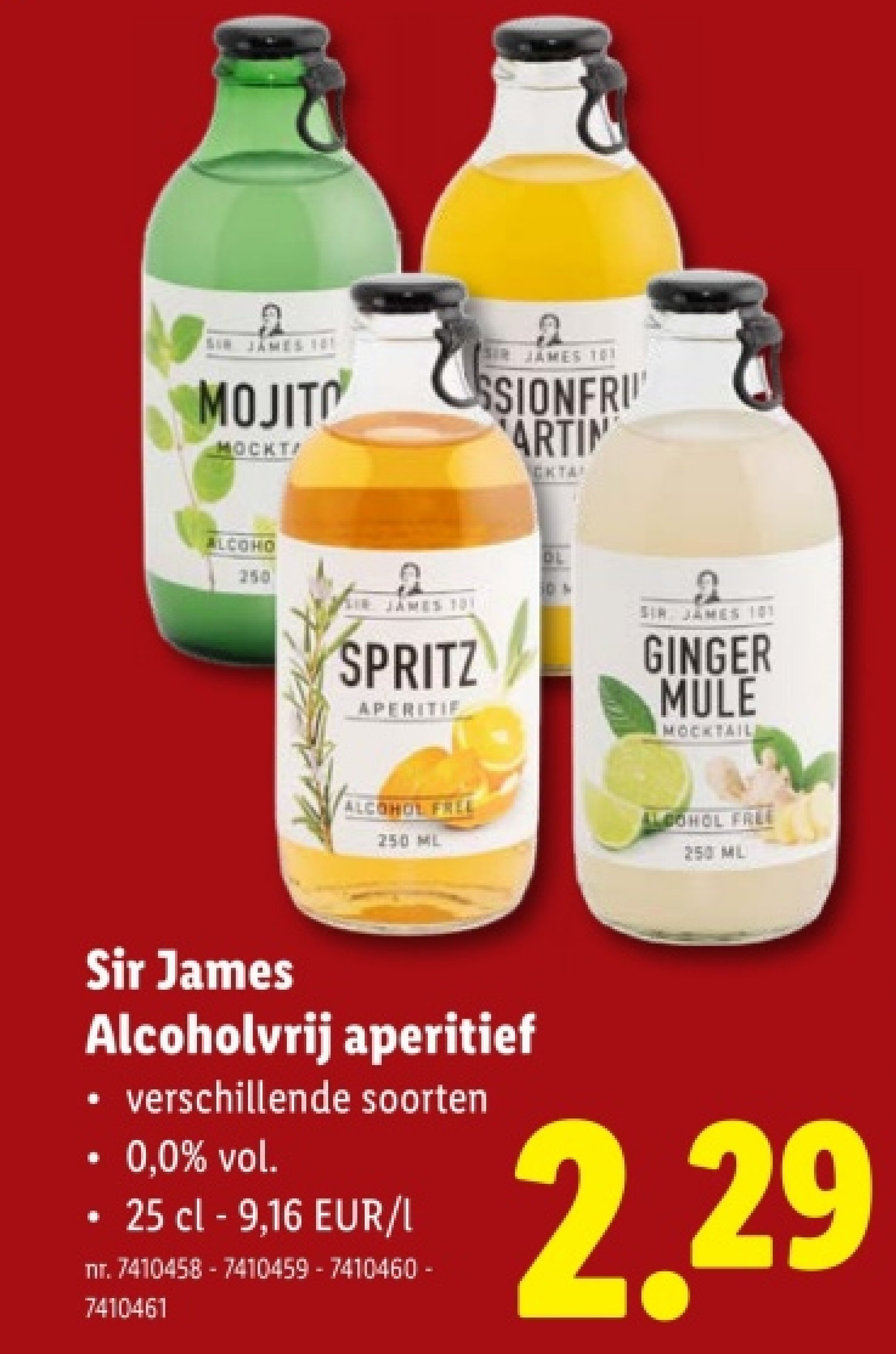 Alcoholvrij aperitief