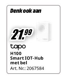 H100 Smart IOT-Hub met bel