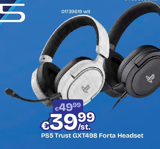 PS5 Trust GXT498 Forta Headset wit