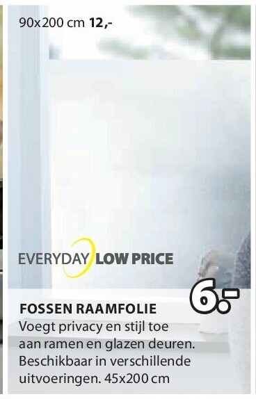 FOSSEN RAAMFOLIE