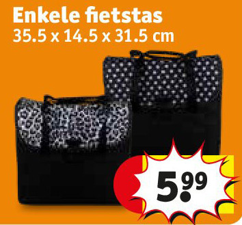Enkele fietstas