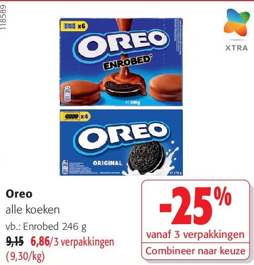 Oreo alle koeken