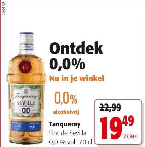 Tanqueray Flor de Sevilla 0,0 % vol 70 cl
