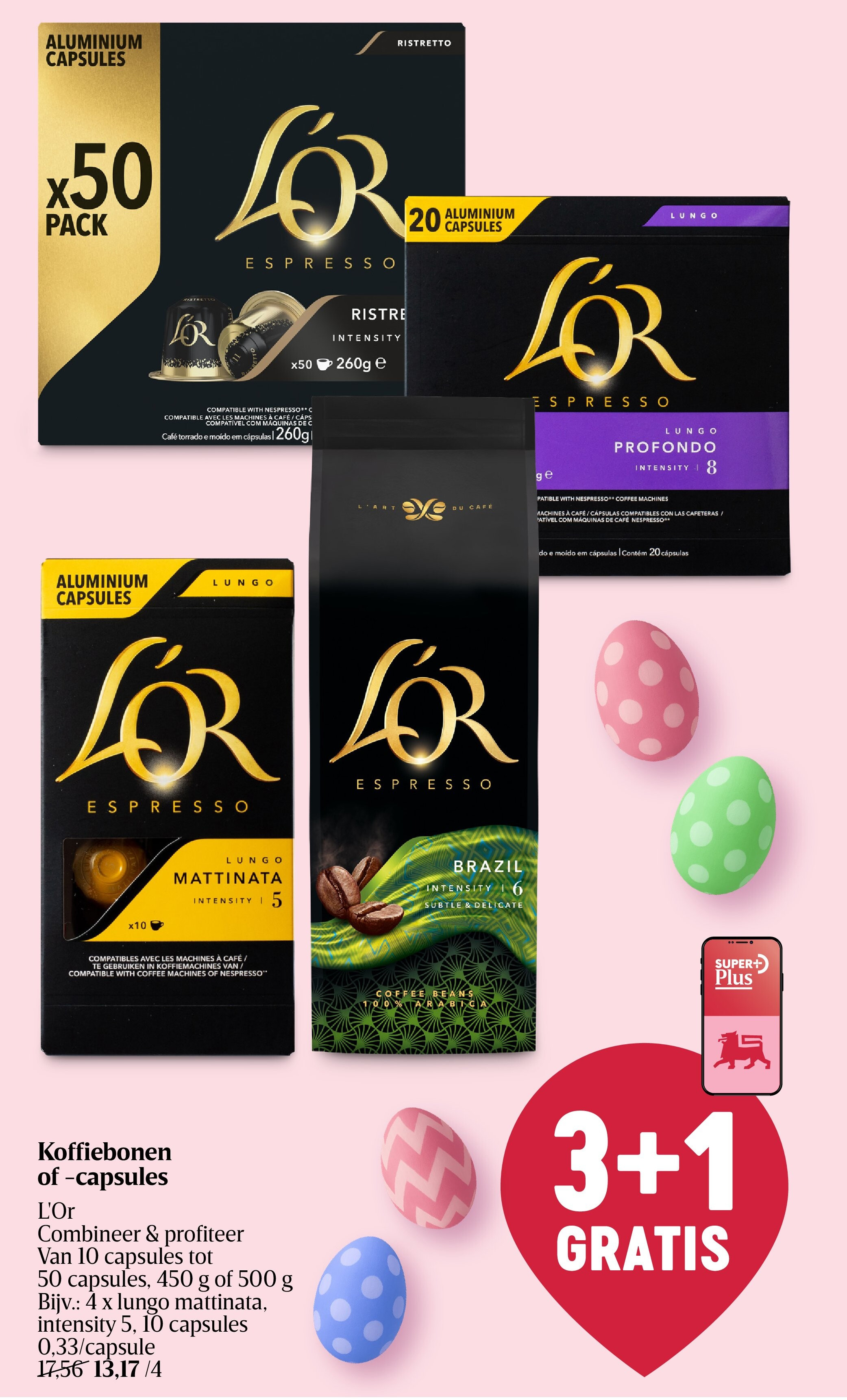 Koffiebonen of -capsules