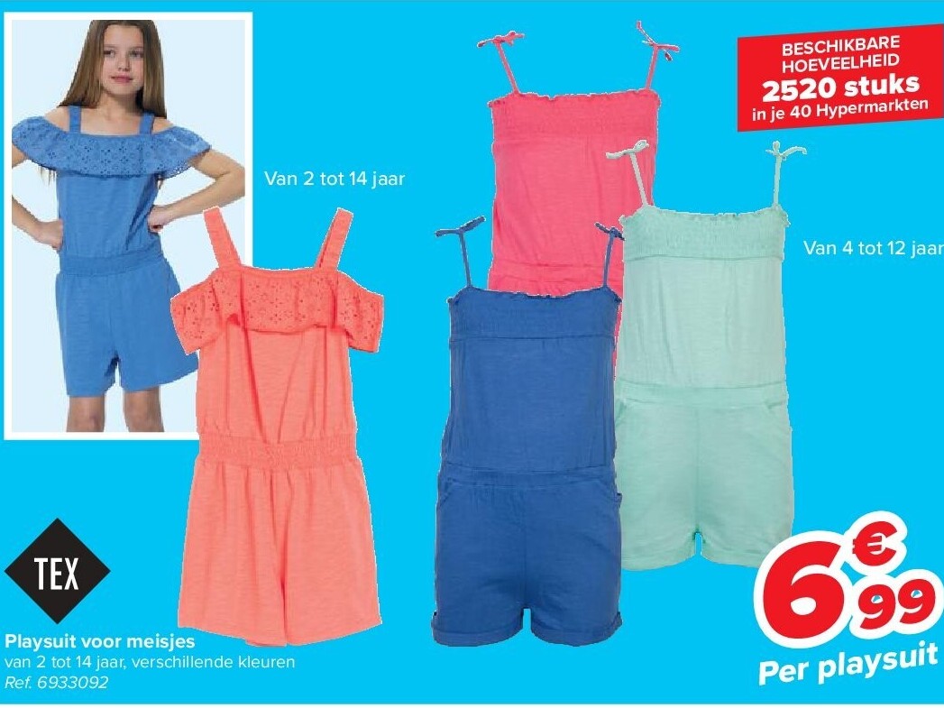 Playsuit voor meisjes