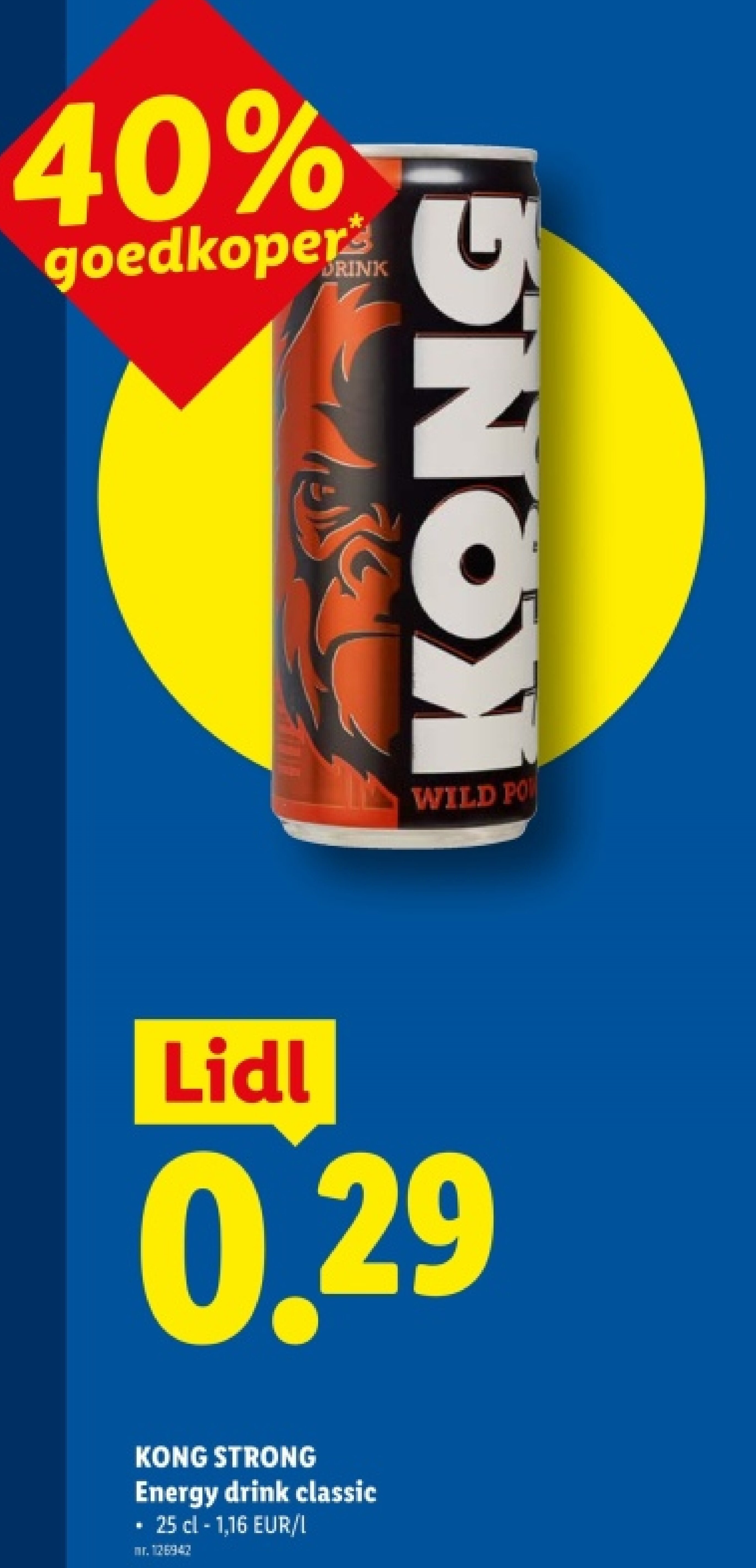 Energy drink classic