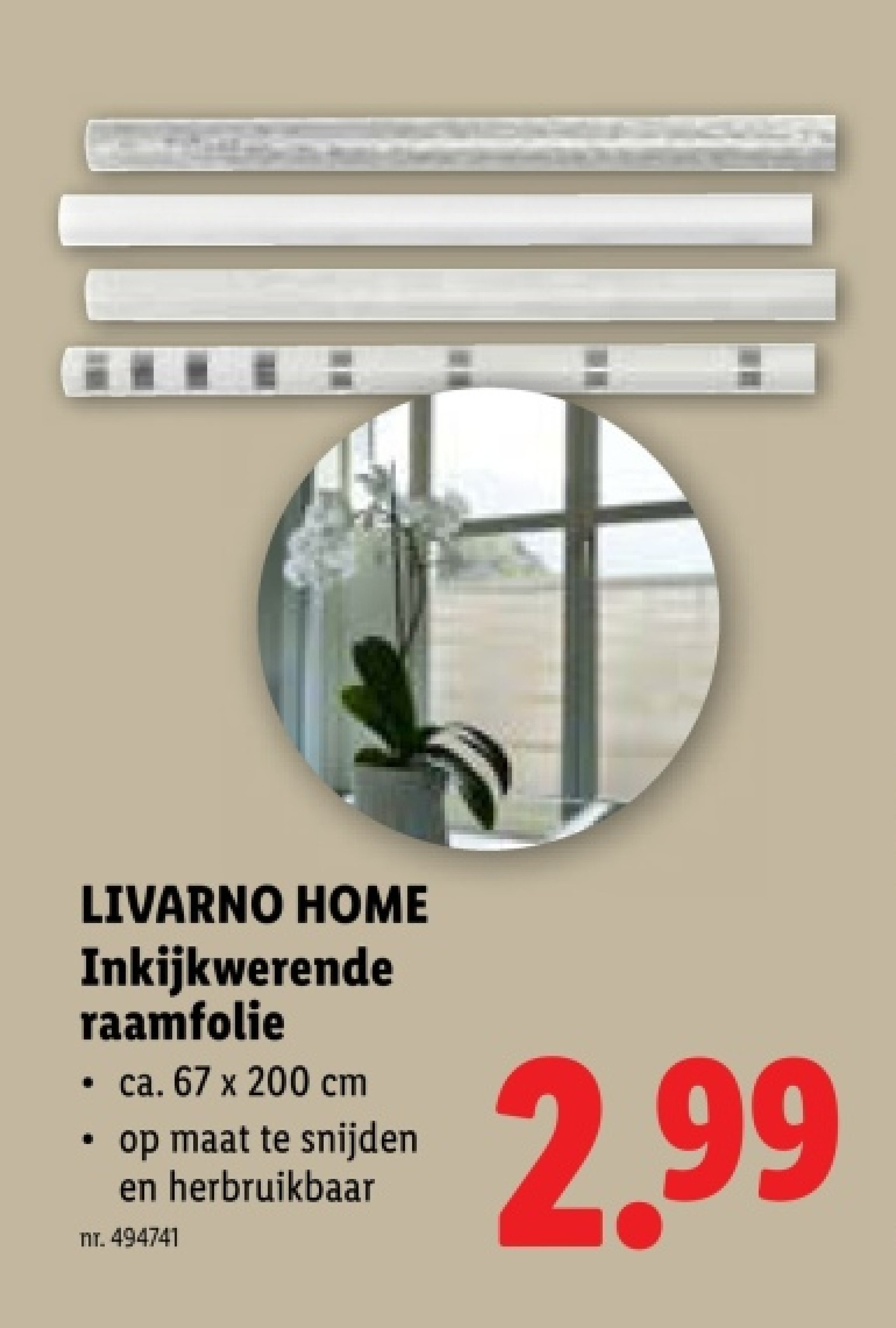 Inkijkwerende raamfolie