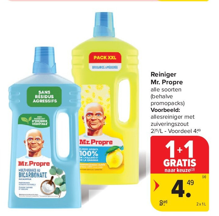 Reiniger Mr. Propre