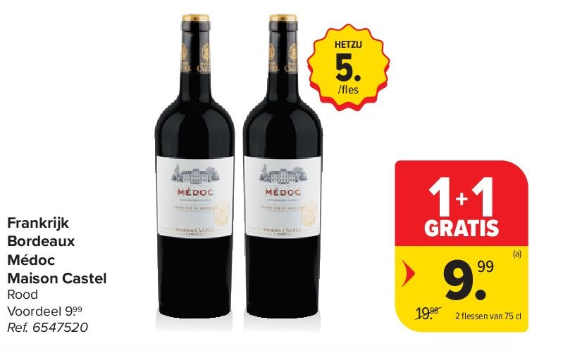 Frankrijk Bordeaux Médoc Maison Castel