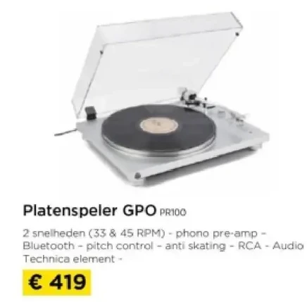 Platenspeler GPC