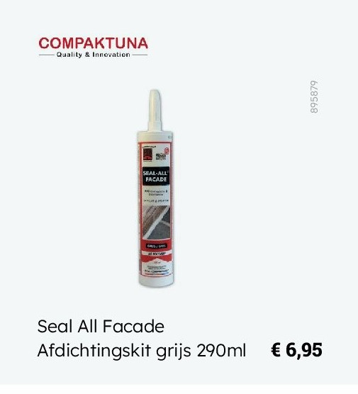 Seal All Facade Afdichtingskit grijs 290ml