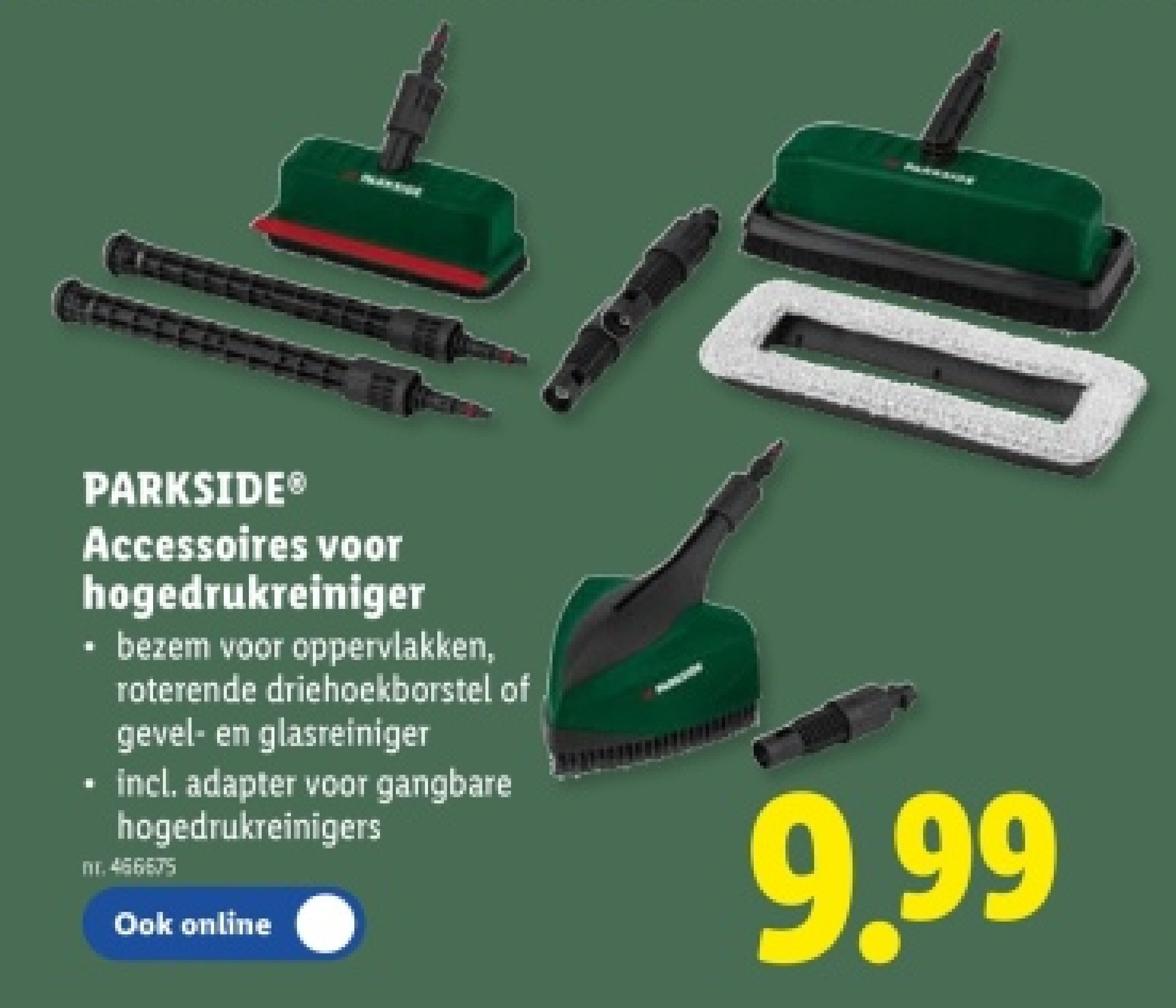 Accessoires voor hogedrukreiniger