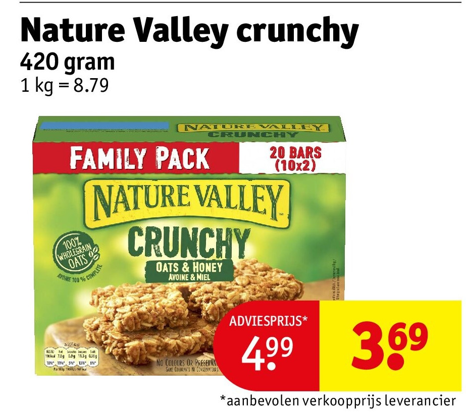 Nature Valley crunchy