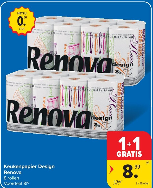 Keukenpapier Design Renova