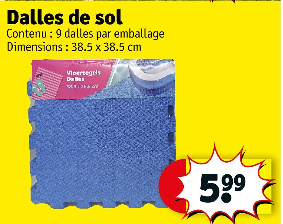 Dalles de sol