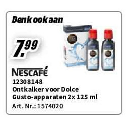 Ontkalker voor Dolce Gusto-apparaten 2x 125 ml