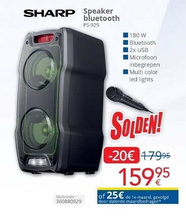 Speaker bluetooth PS-929