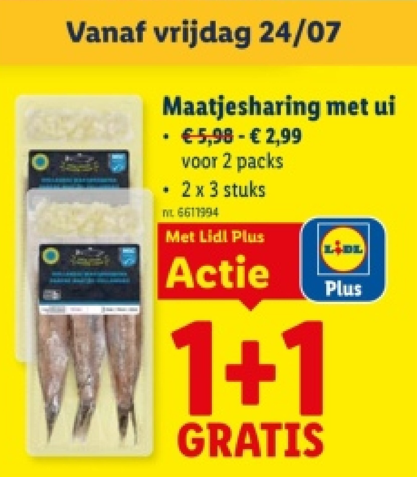 Maatjesharing met ui