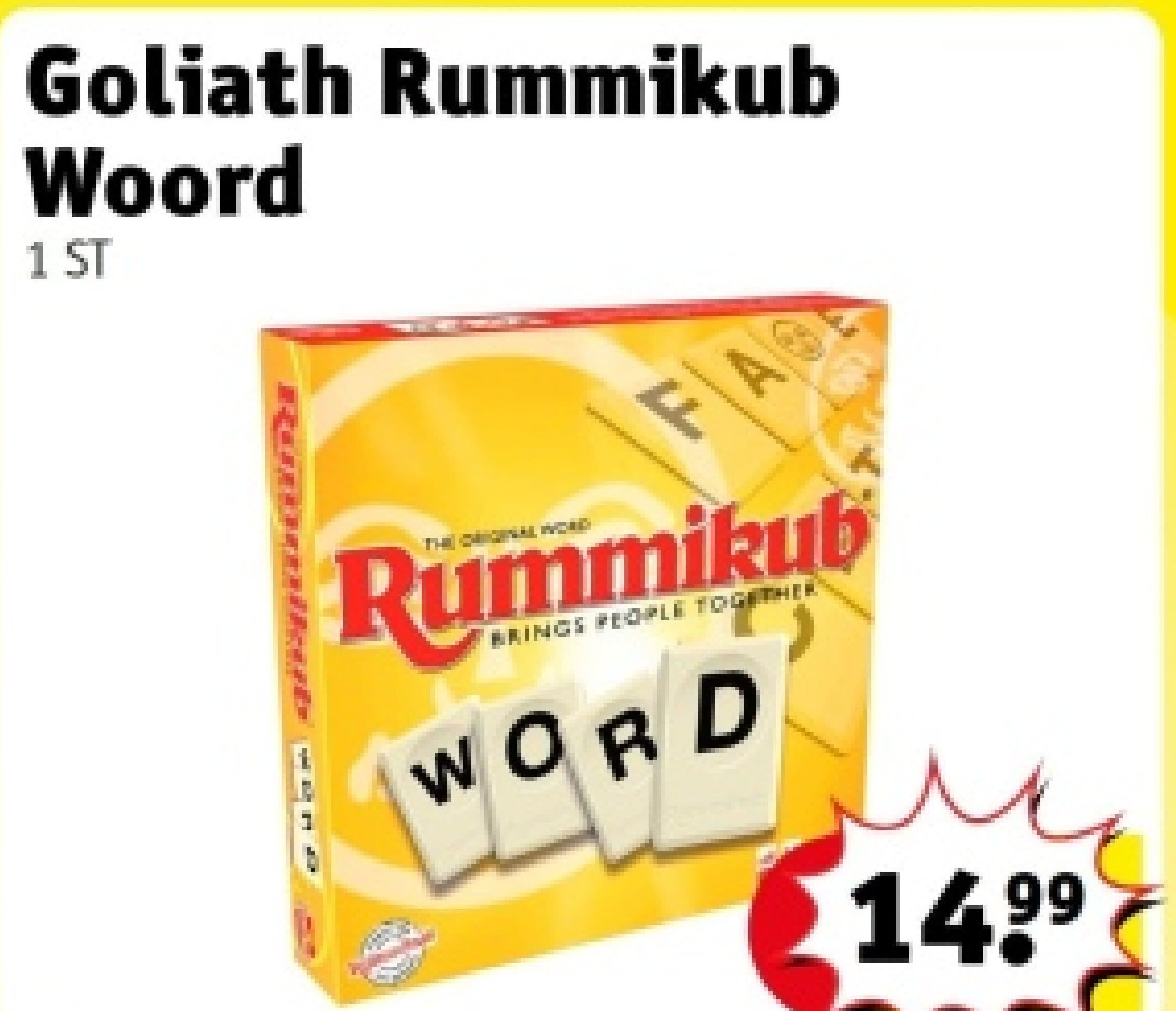 Goliath Rummikub Woord